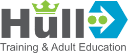 Hull training and adult education logo
